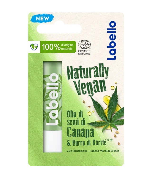 Labello New Naturally Vegan Canapa