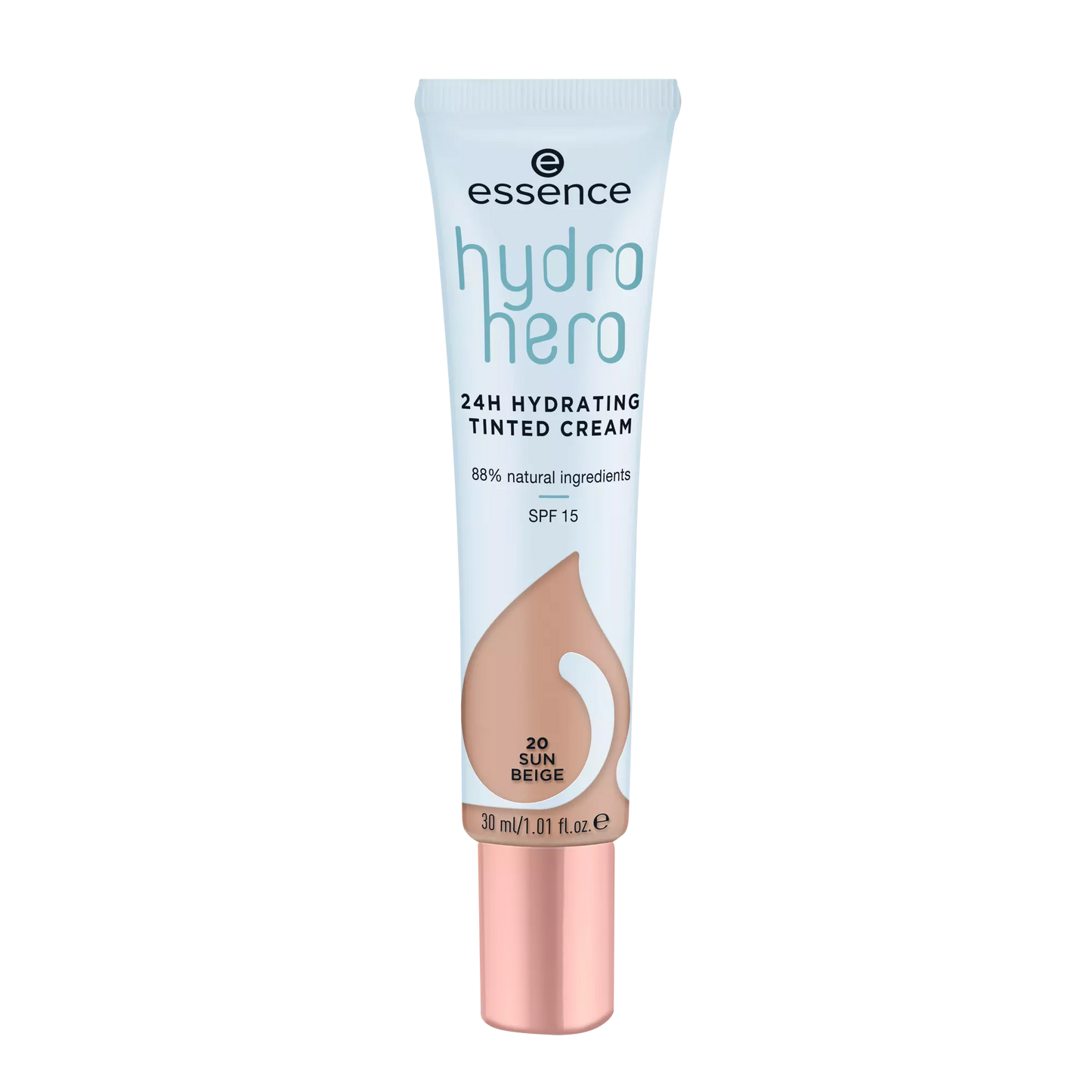 Essence Hydro hero 24h Crema Viso Colorata Effetto Idratante 20 Sun Beige
