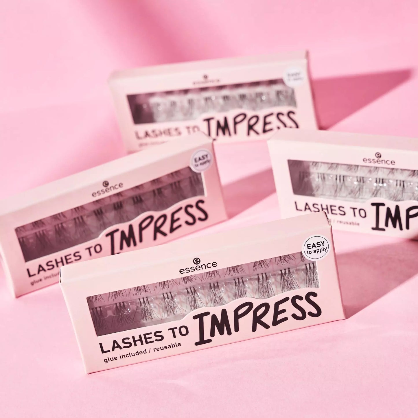 Essence LASHES TO IMPRESS ciglia finte 07 bundled single lashes