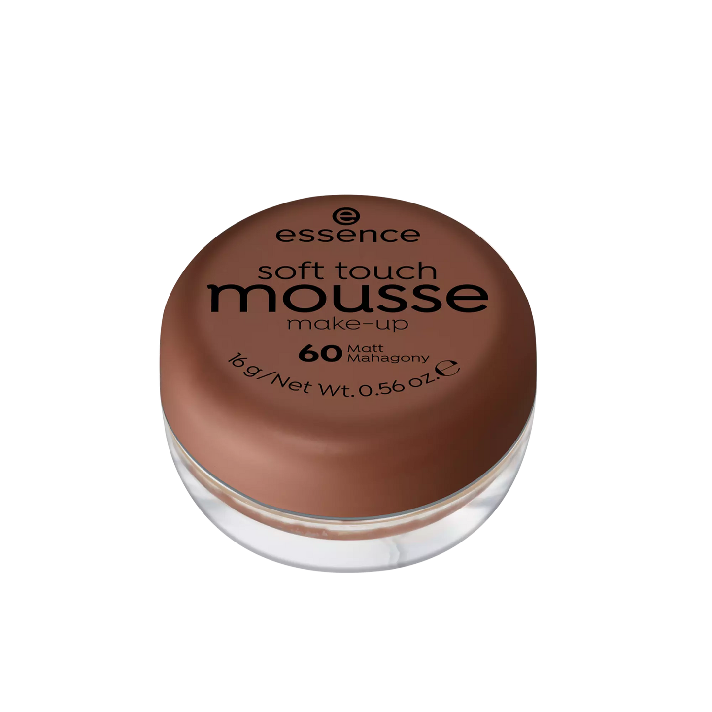 Essence Soft touch fondotinta viso in mousse 60 - matt mahogany