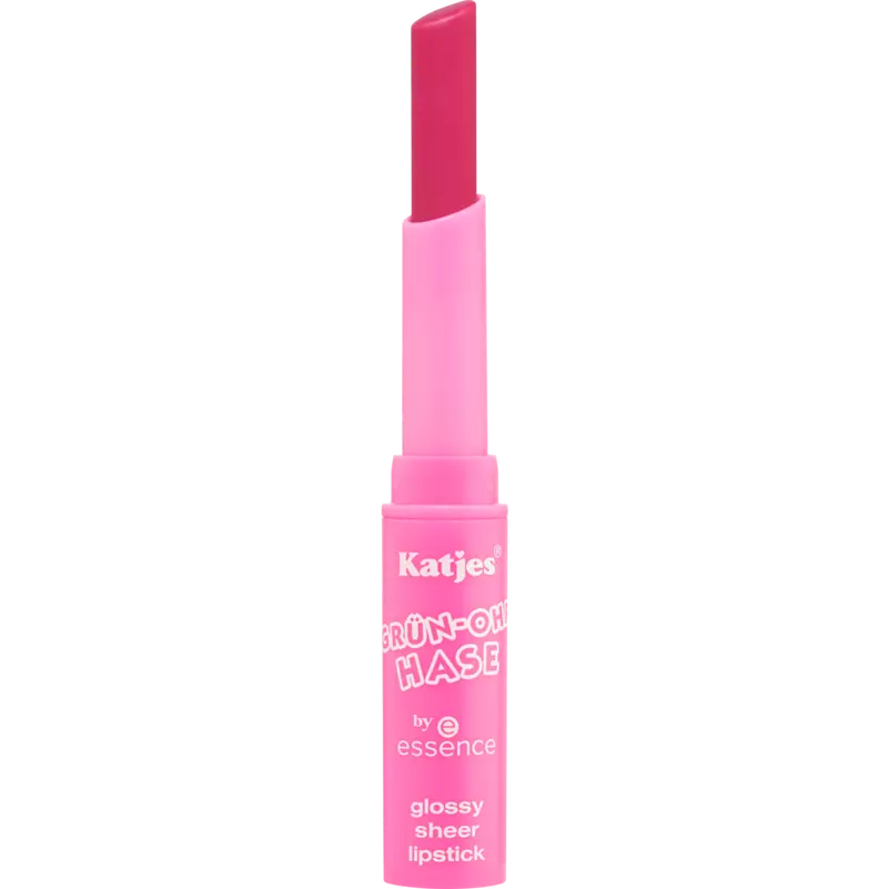 Essence Katjes GRÜN-OHR HASE  glossy sheer rossetto