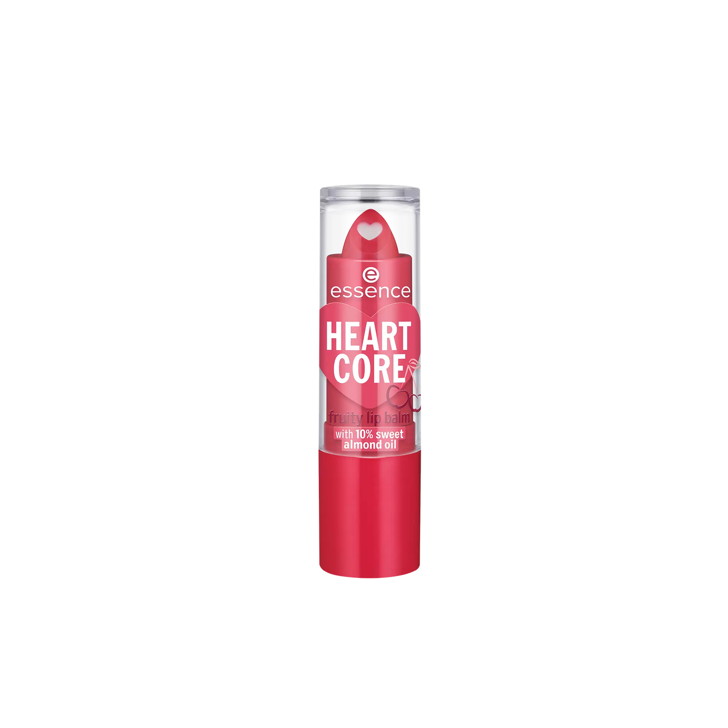 Essence HEART CORE balsamo labbra fruttato 01 crazy cherry