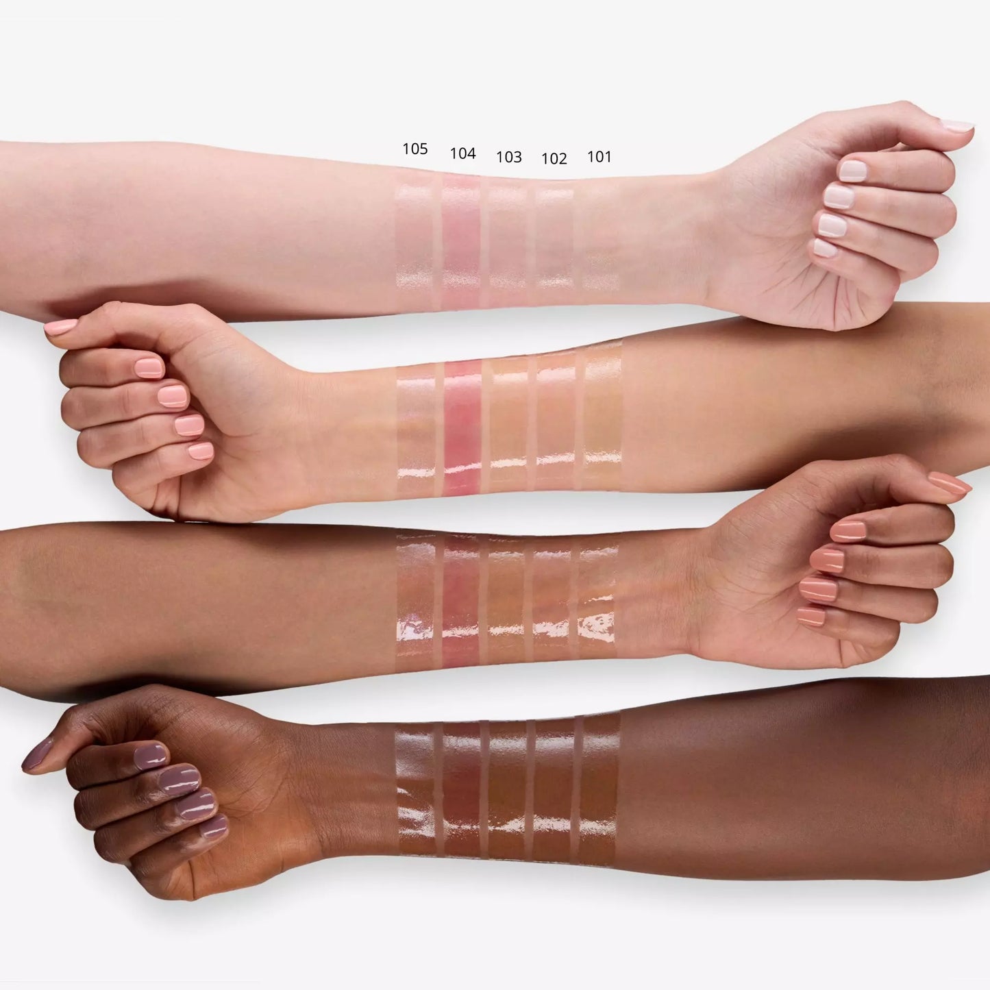 Essence Juicy Bomb shiny lucidalabbra 101 Lovely Litchi