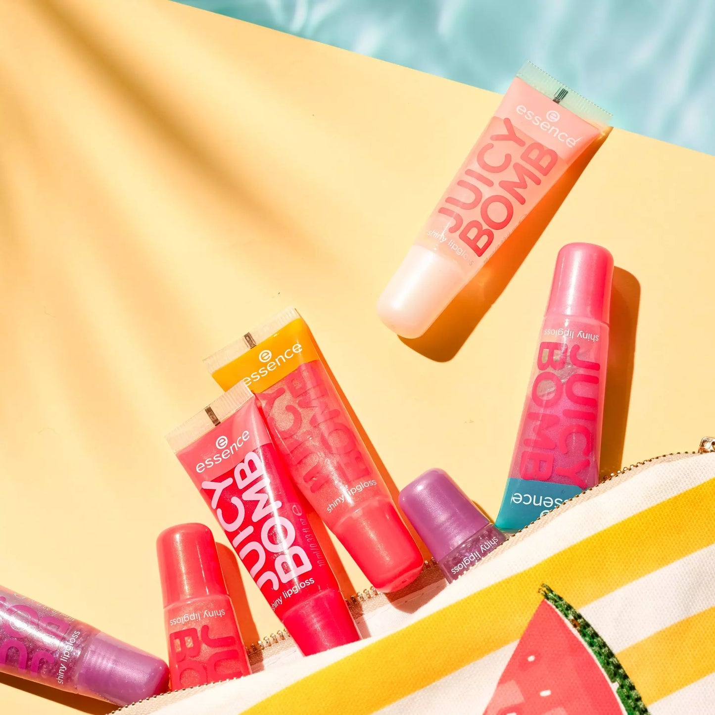 Essence Juicy Bomb shiny lucidalabbra 101 Lovely Litchi